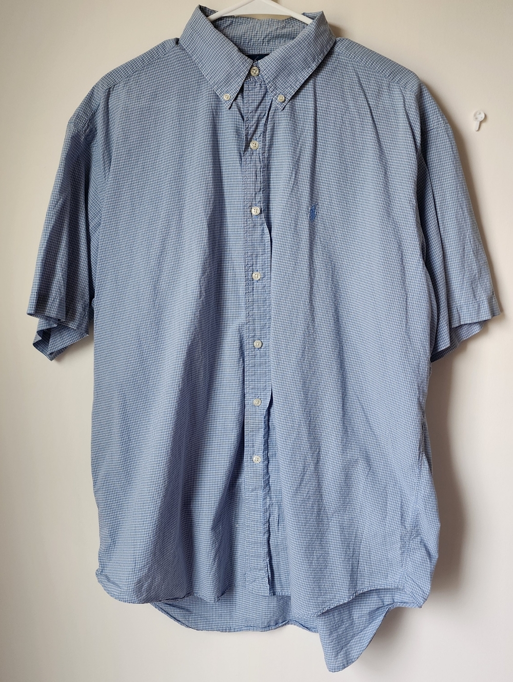 RL Summer Button Down Shortsleeve Top
